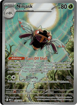 2025 Ninjask #137 Mega Evolution