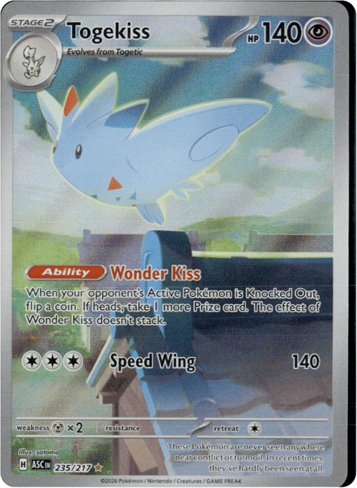 2026 Togekiss #235 Ascended Heroes