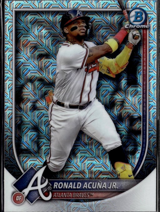 2025 Ronald Acuna Jr. #13 Bowman Chrome