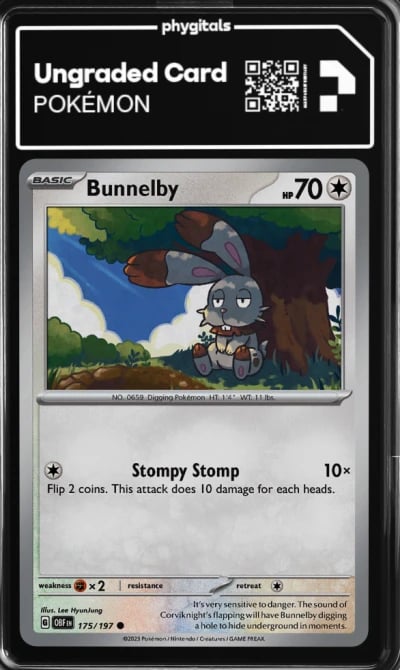 2023 Bunnelby Obsidian Flames #1