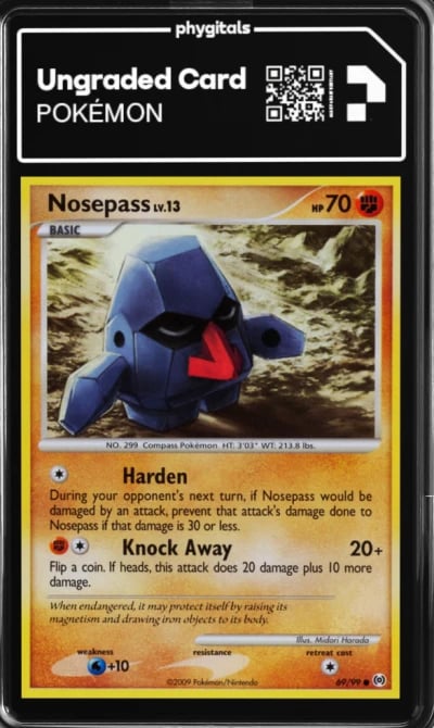 2009 Nosepass Arceus #69