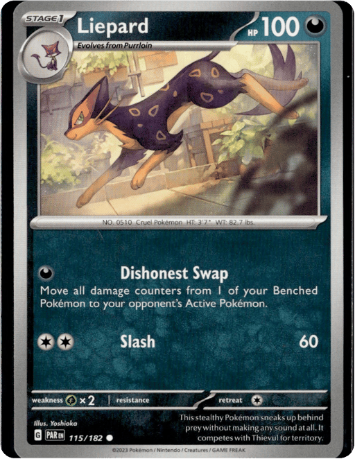 2023 Liepard #115 Paradox Rift