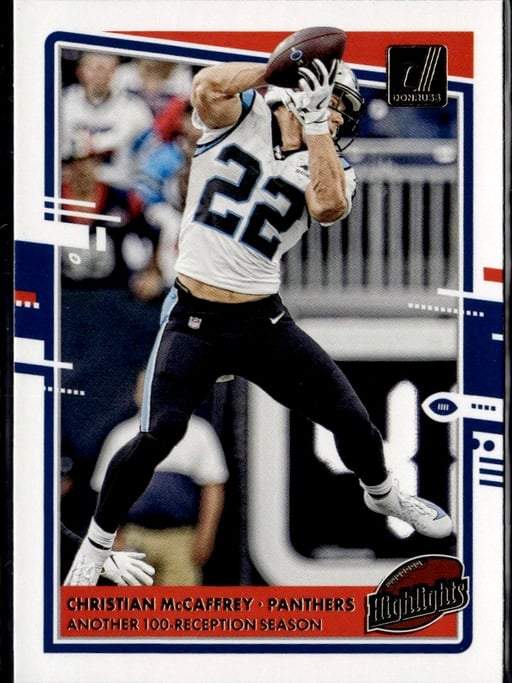 2020 Christian McCaffrey #H-CM Donruss