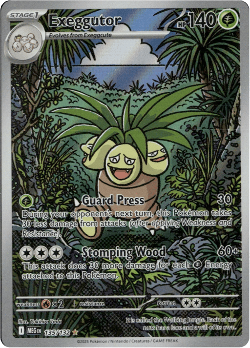 2025 Exeggutor #135 Mega Evolution