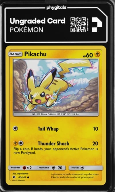2017 Pikachu Burning Shadows #40