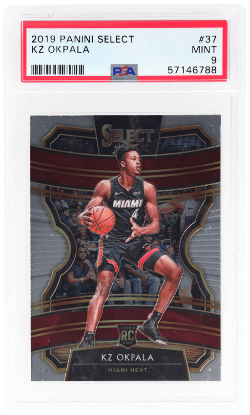 2019 Panini Select Concourse Kz Okpala #37 PSA 9