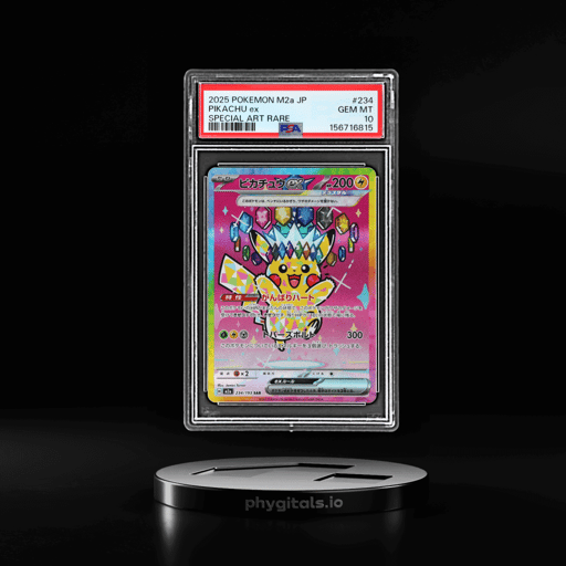 2025 Pokemon Mega Dream Ex High Class Expansion Japanese Special Art Rare Pikachu Ex #234 PSA 10