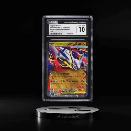 2025 Pokemon Japanese Mega Symphonia Holo Mega Latias ex #49 CGC 10 GEM MINT
