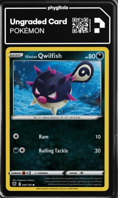 2022 Hisuian Qwilfish Astral Rad