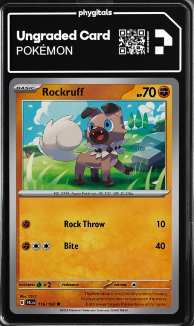 2023 Rockruff Paldea Evolved #11
