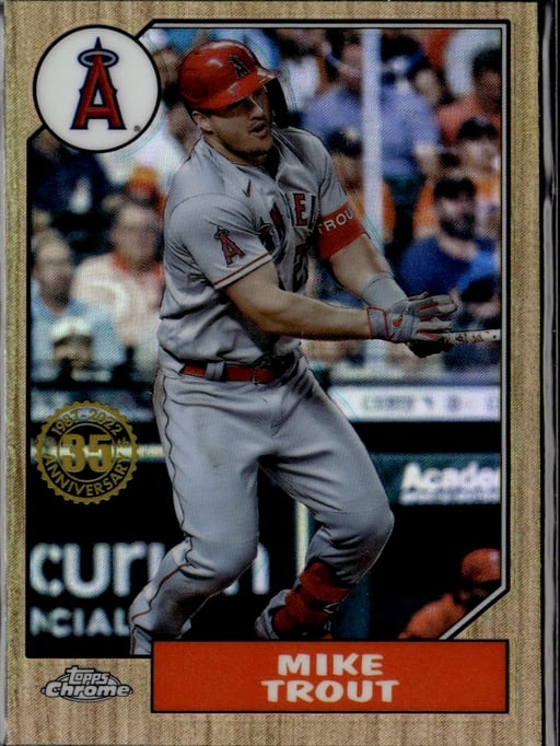 2022 Mike Trout #87BC-1 Topps Chrome