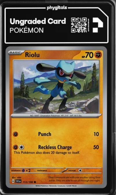 2023 Riolu Scarlet & Violet #113