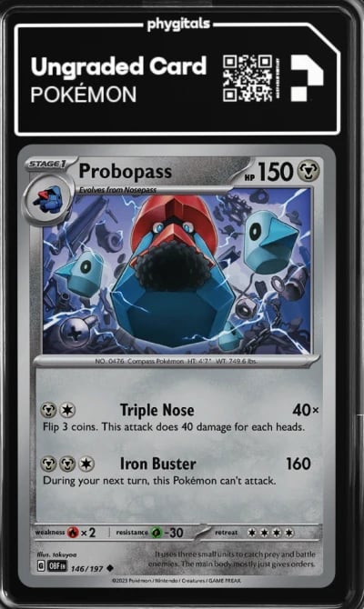 2023 Probopass Obsidian Flames #