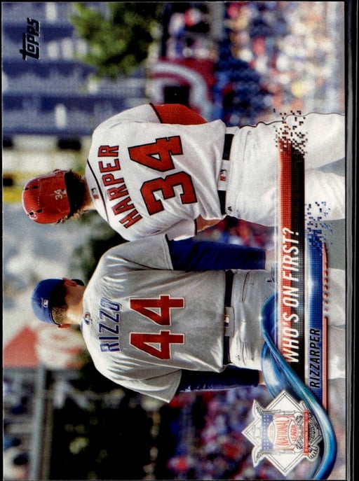 2018 Anthony Rizzo #126 National League Series 1