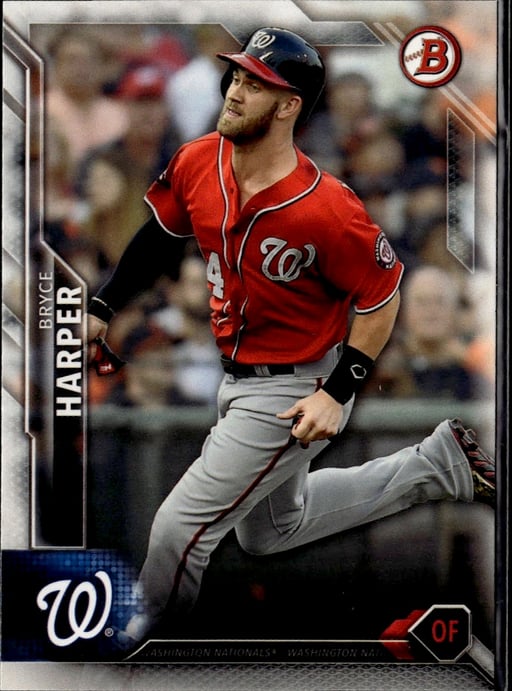 2016 Bryce Harper #100 Bowman