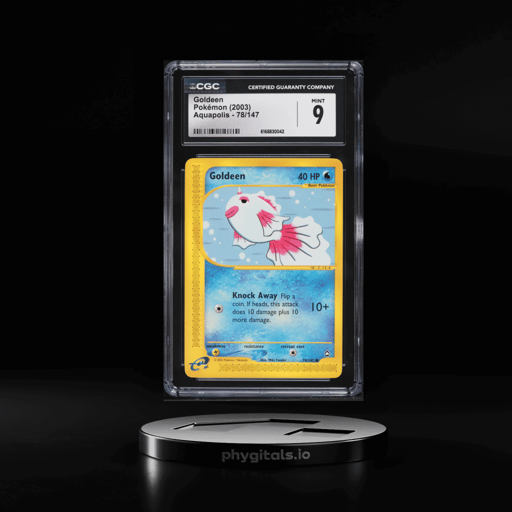 2003 Pokemon Aquapolis Goldeen #78 CGC 9 MINT