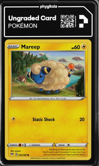 2020 Mareep Darkness Ablaze #055