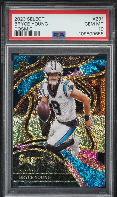 2023 Select Club Level Cosmic Bryce Young ROOKIE #291 PSA 10 GEM MINT