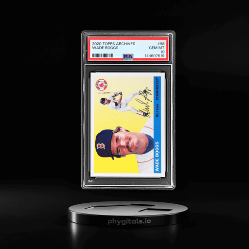 2020 Topps Archives Wade Boggs #98 PSA 10