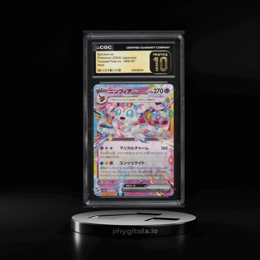 2024 Pokemon Japanese Scarlet & Violet Terastal Fest Ex Holo Sylveon EX #69 CGC 10 PRISTINE