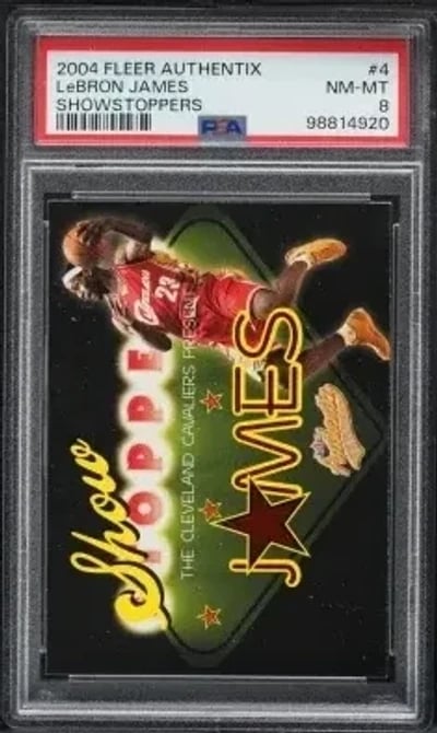 2004 Fleer Authentix Showstopper