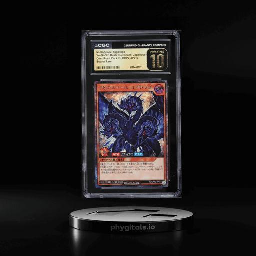 2024 Yu-Gi-Oh! Japanese RD/ORP2 Secret Rare Multi-Space Yggdrago #ORP2-JP010 CGC 10 PRISTINE