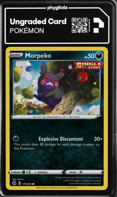 2021 Morpeko Fusion Strike #179