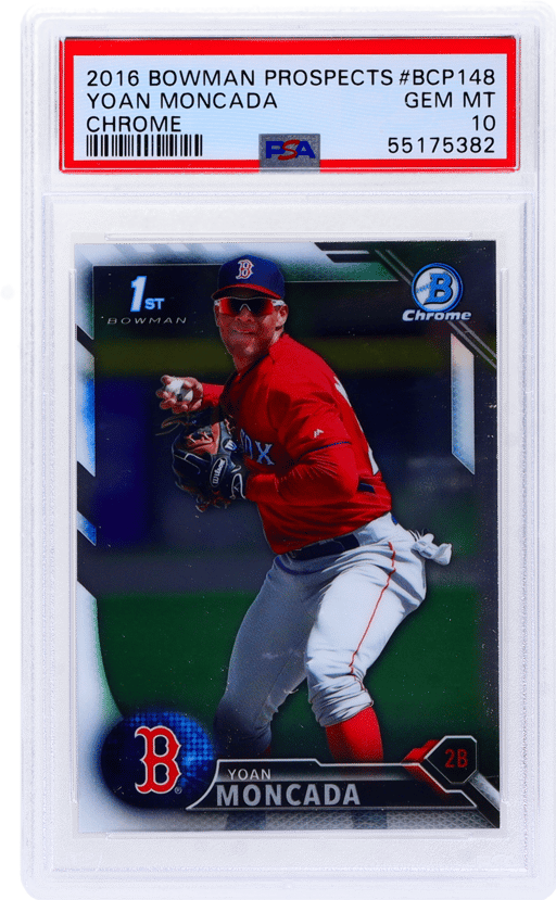 2016 Bowman Chrome Prospect Yoan Moncada #BCP148 PSA 10