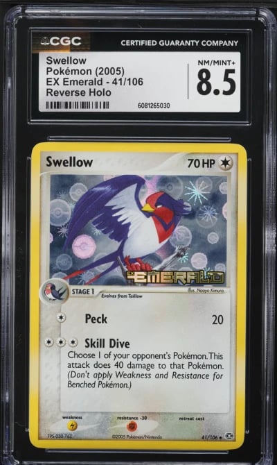 2005 Pokemon EX Emerald Reverse 