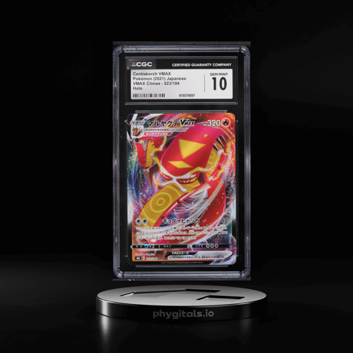 2021 Pokemon Japanese Sword & Shield VMAX Climax Holo Centiskorch VMAX #23 CGC 10 GEM MINT