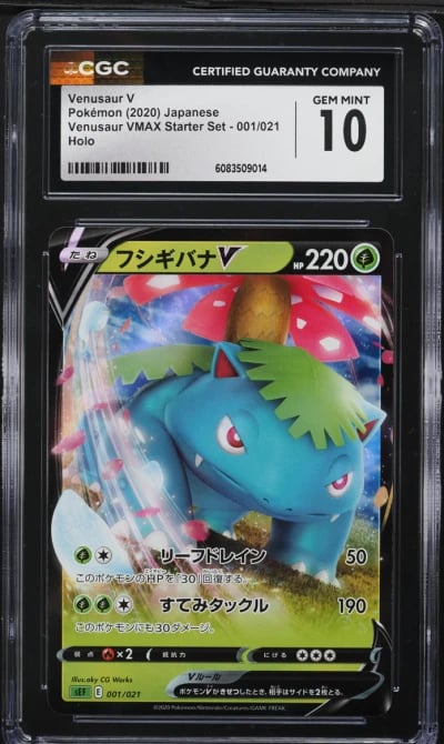 2020 Pokemon Japanese SWSH VMAX 