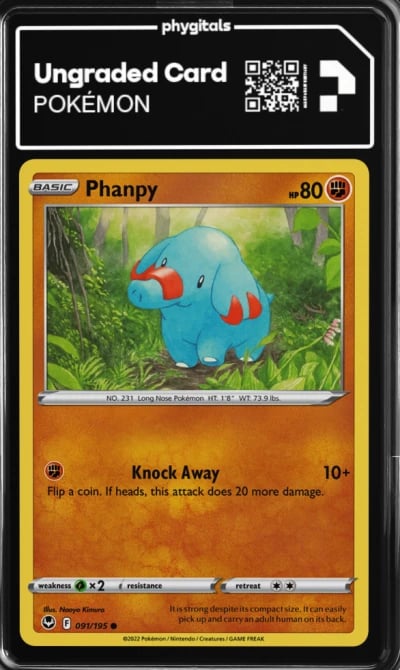 2022 Phanpy Silver Tempest #091