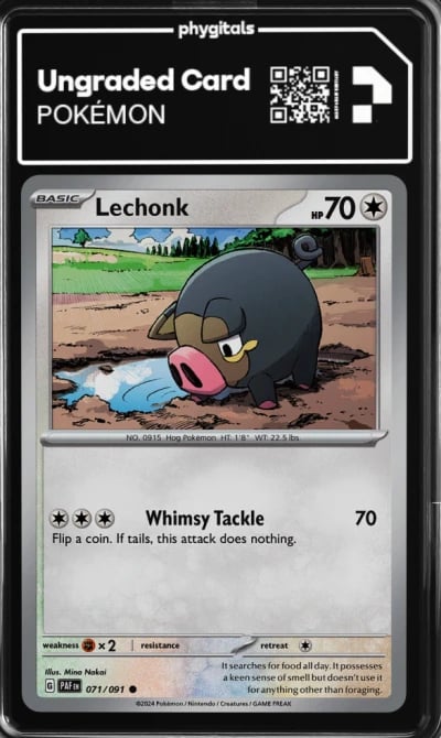 2024 Lechonk Paldean Fates #071