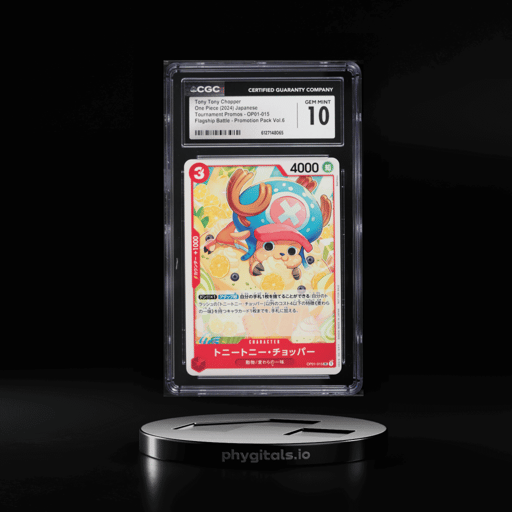 2024 One Piece Japanese Tournament Promos Flagship Battle Promo Vol.6 Tony Tony Chopper CGC 10