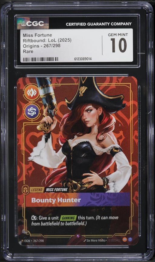 2025 Riftbound: LoL Origins Miss Fortune #267 CGC 10 GEM MINT