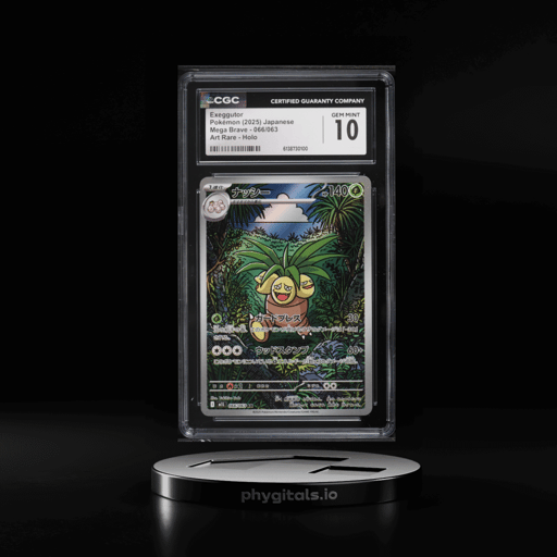 2025 Pokemon Japanese Mega Brave AR Exeggutor #66 CGC 10 GEM MINT