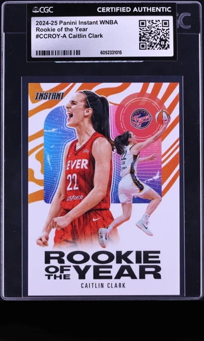 2024 Panini Instant WNBA ROY Caitlin Clark ROOKIE /115750 #CCROY-A CGC AUTH
