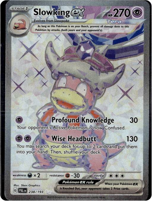 2023 Slowking ex #238 Paldea Evolved