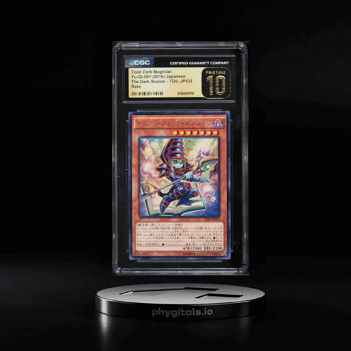 2016 Yu-Gi-Oh! Japanese The Dark Illusion Toon Dark Magician #TDIL-JP032 CGC 10 PRISTINE
