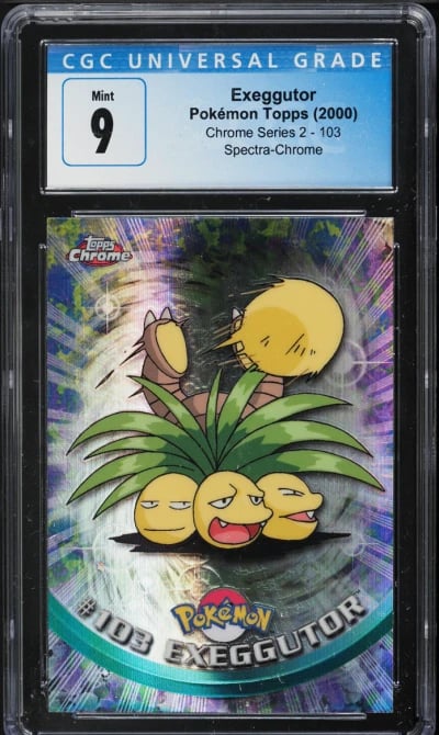 2000 Topps Chrome Pokemon Series