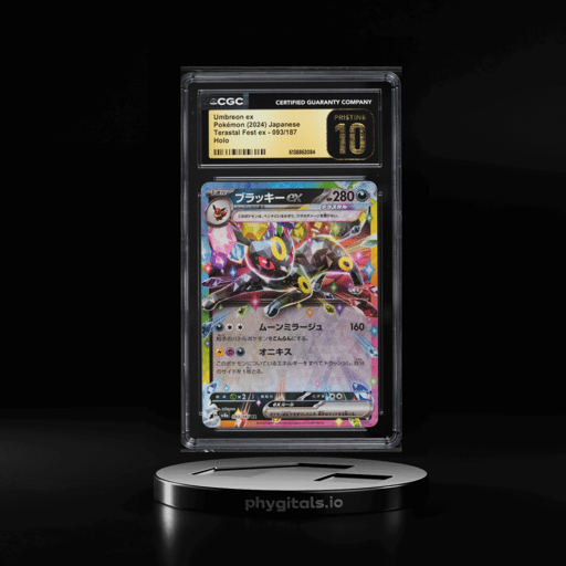 2024 Pokemon Japanese Scarlet & Violet Terastal Fest Ex Holo Umbreon Ex #93 CGC 10 PRISTINE