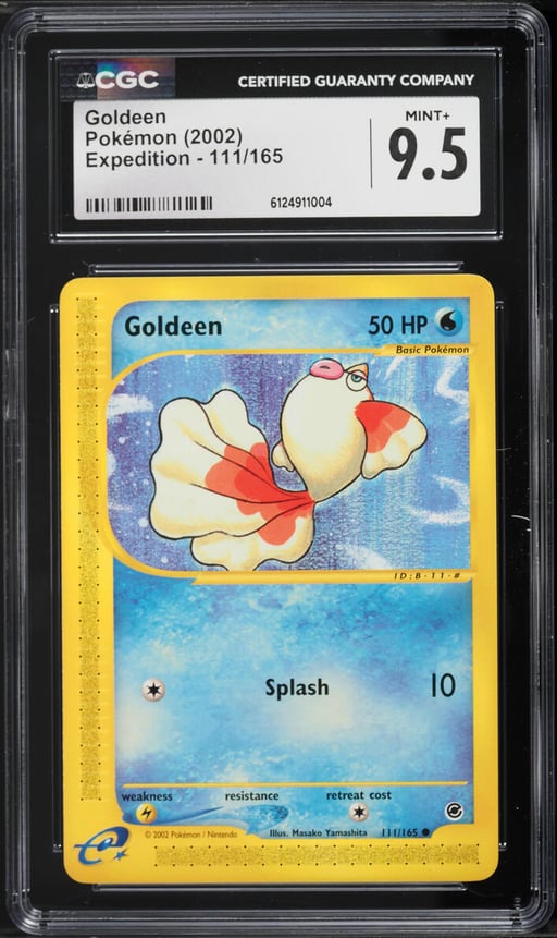 2002 Pokemon Expedition Goldeen #111 CGC 9.5 MINT+