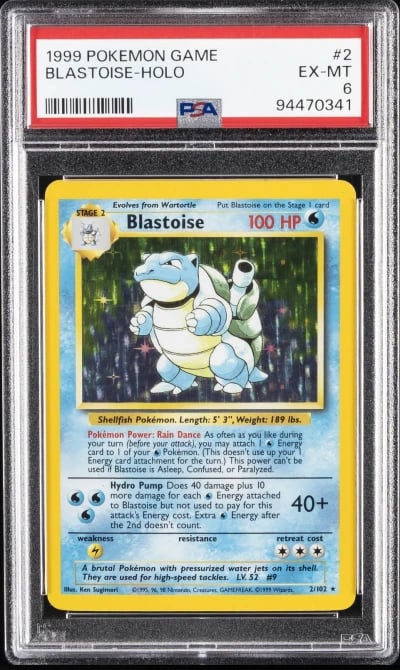 1999 POKEMON BASE SET UNLIMITED 