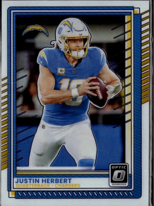 2025 Justin Herbert #109 Donruss Optic
