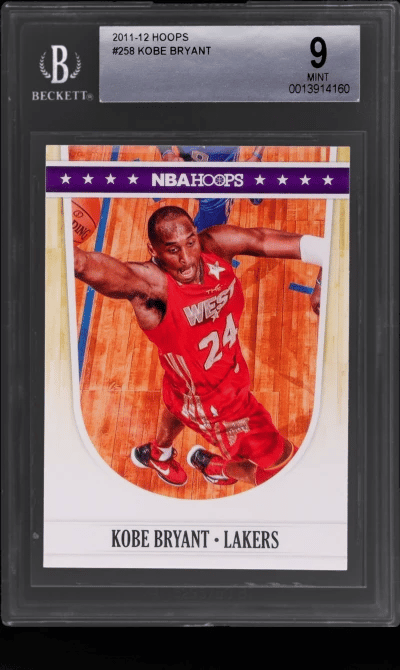 2011 Hoops Kobe Bryant #258 BGS 9