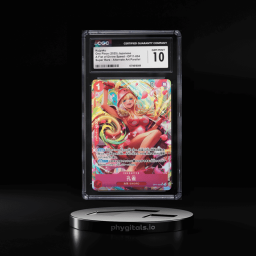 2025 One Piece Japanese A Fist Of Divine Speed Alt Art SR Kujyaku #OP11-004 CGC 10 GEM MINT