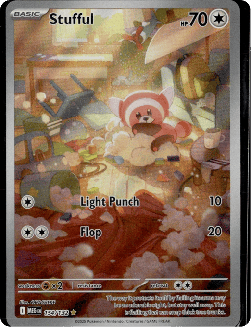 2025 Stufful #154 Mega Evolution