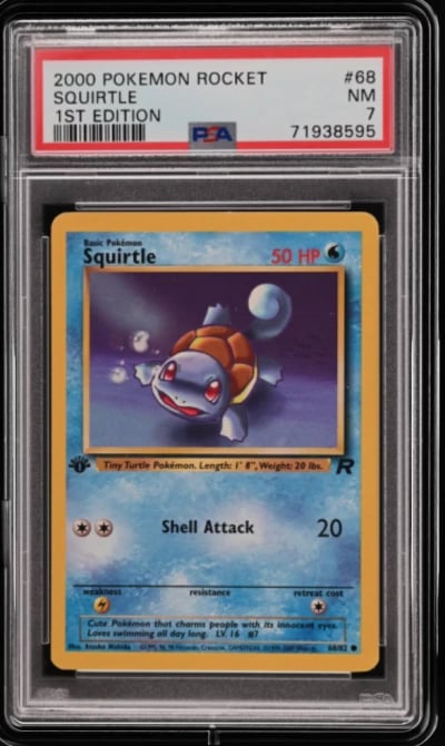2000 POKEMON ROCKET 1ST EDITION 