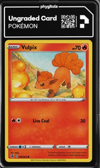 2021 Vulpix Fusion Strike #028