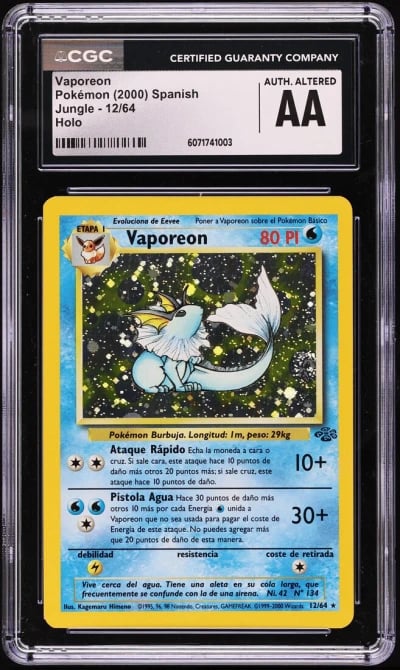 1999 Pokemon Spanish Jungle Holo